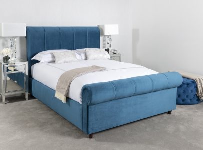electric beds sienna bed blue