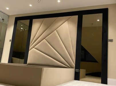 BESPOKE ART DECO MIRROR BED