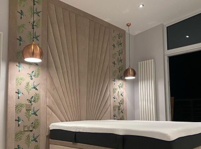 BESPOKE WALL COVERING BED