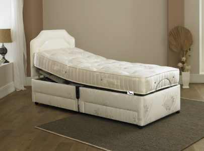 The Tanzanite Pocket Spring Adjustable Bed sold online at Electric Beds image