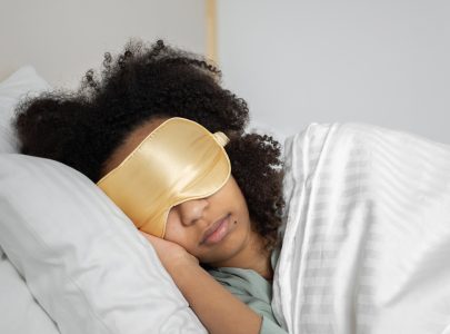 EKATERINA BOLOVTSOVA sleep mask image from Pexels website